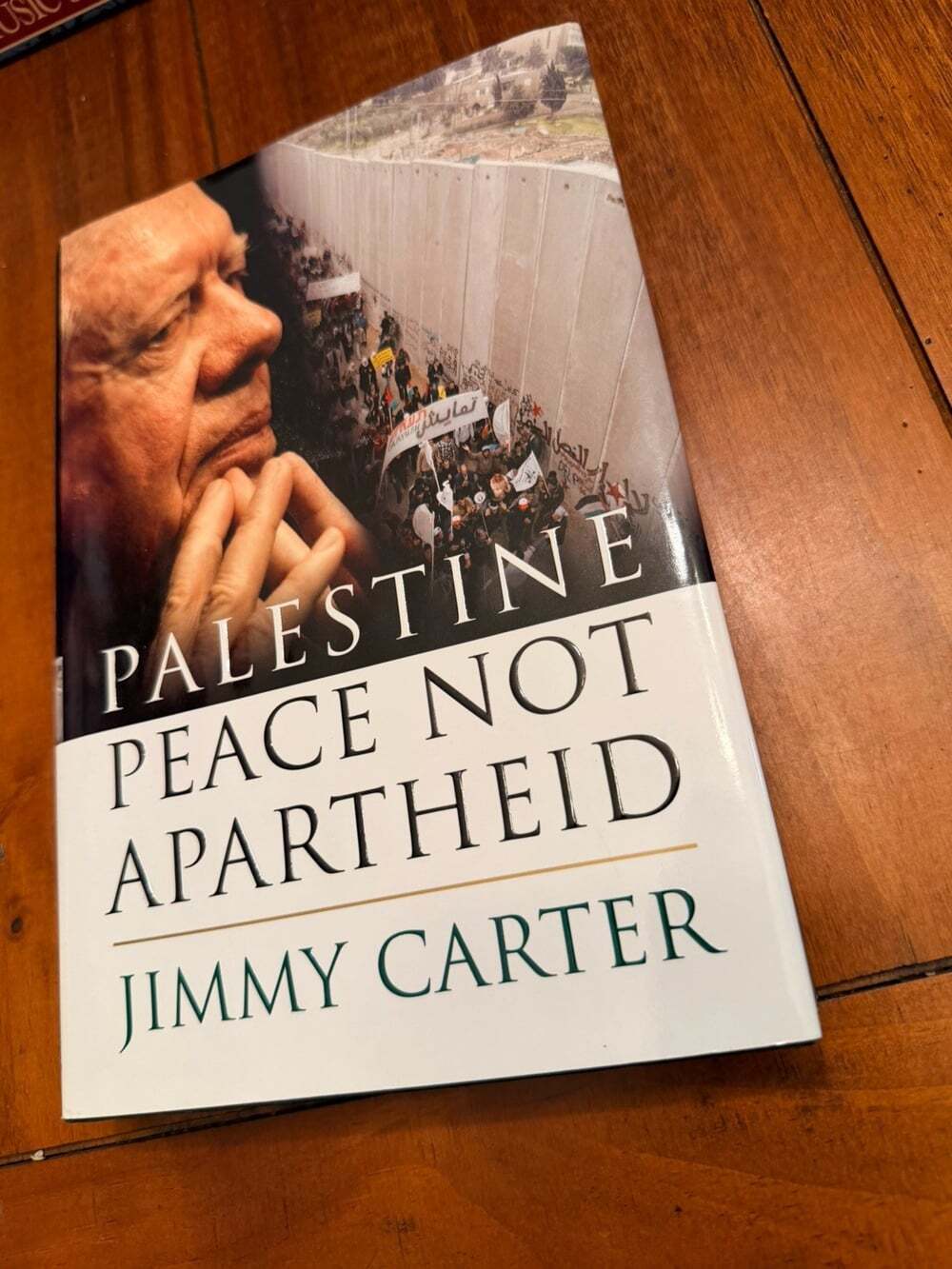 Palestine Peace Not Apartheid by Jimmy Carter (2006, Hardcover)